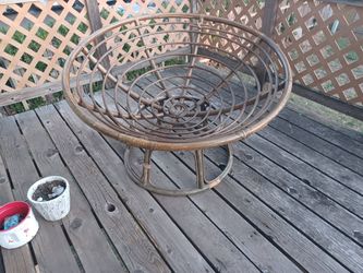 papasan without cushion