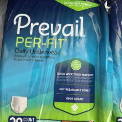 Prevail per-fit adult diapers