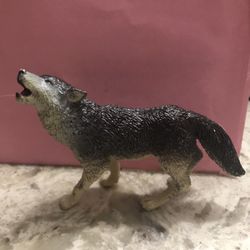 4 Inch Long Wolf Figure Toy