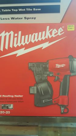 Milwaukee Coil Roofing Nailer Brand New