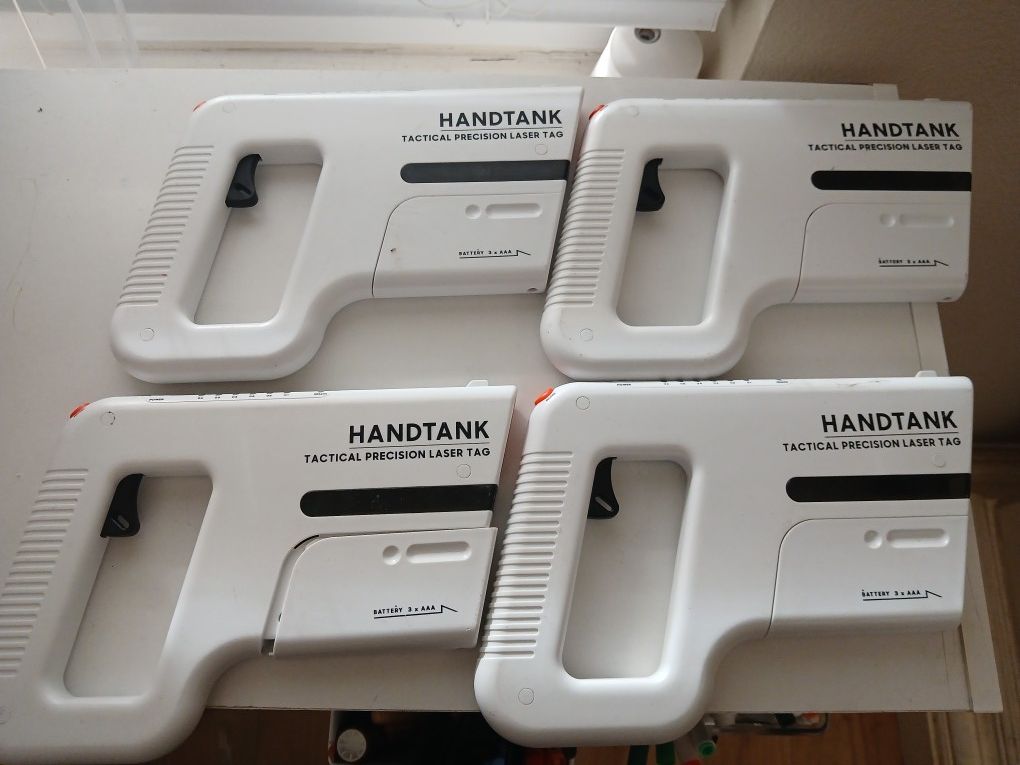 Handtank Laser Gun Set