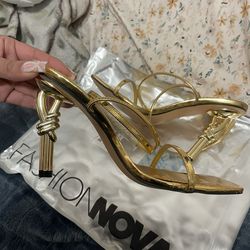 New Gold Heels
