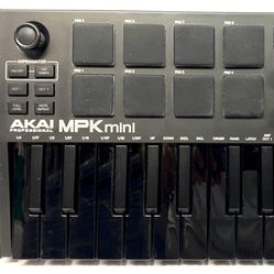 Akai MPK Mini 25 Keys Keyboard DJ Controller - Black