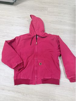 Carhartt red canvas jacket
