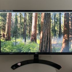 Used - LG 24MP60VQ-P 24'' Full HD IPS LED Monitor - Black (with charger and stand)