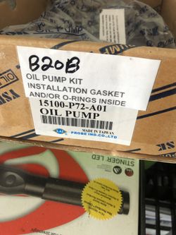 B20b oil pump