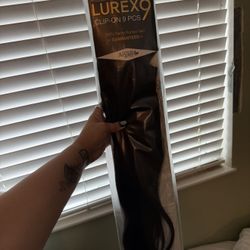 human hair clip in extensions 