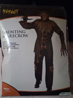 Spirit Haunting Scarecrow Halloween Costume Adult XL