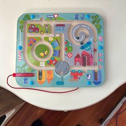 Magnetic maze, good for travel toy