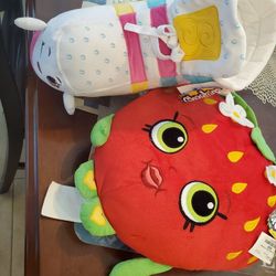 Shopkin pillows new with tags.