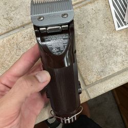 Pro Clippers Burgundy Color