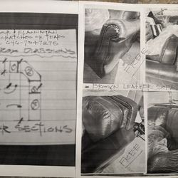 Raymour And Flanagan Leather Sofa