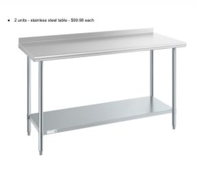 Stainless Steel Table