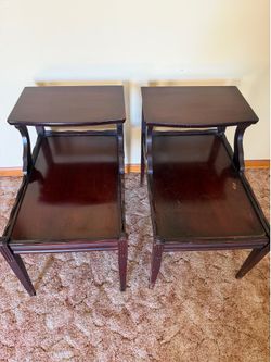 Vintage end tables