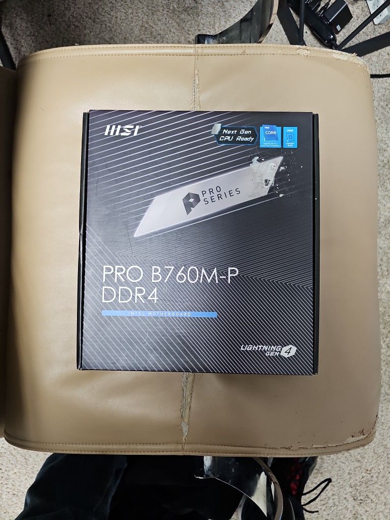 MSI B760M-P MOTHERBOARD Set