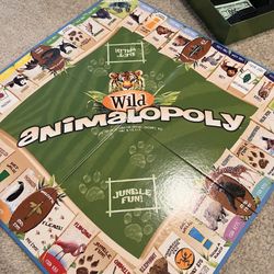 Wild Animalopoly Board Game