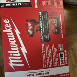 Brand New Milwaukee Impact Drill W/Charger