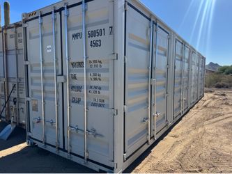 40ft Side Door Shipping Container (Delivered)