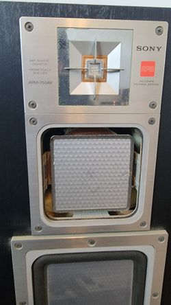 VINTAGE SONY APM-750AV TWO-WAY SPEAKER SYSTEM w/ BOX - Good