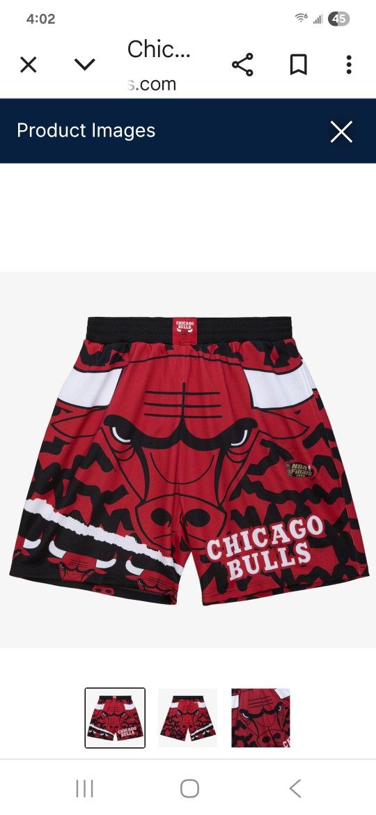 Chicago Bulls Mens Shorts