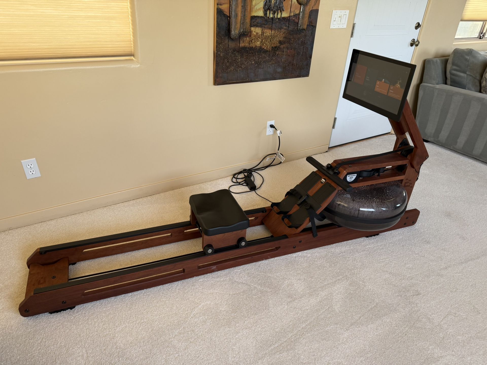 Ergatta Rowing machine (like New Condition)