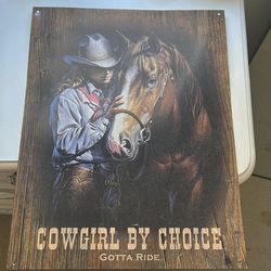 Wall decor; rustic, cowboy vibe