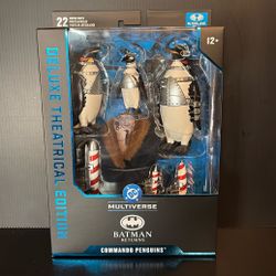 DC Multiverse Collector Edition Batman Returns Commando Penguins