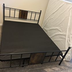 Queen Bed Frame and Bunkie Board