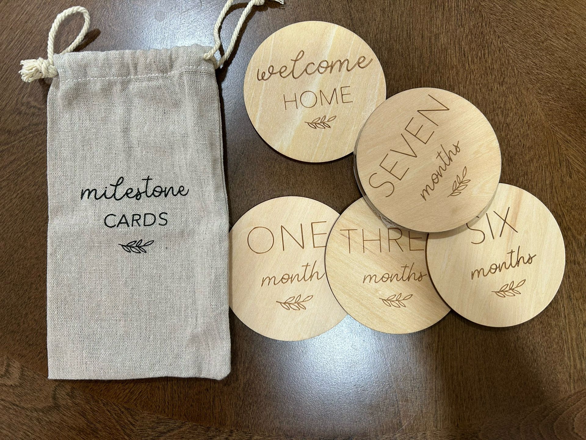 Baby Milestone Cards 