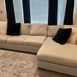 Sectional Couch / Living Spaces 