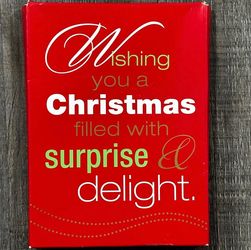 New Hallmark Christmas Pop-Up Gift Card / Cash Gift Box