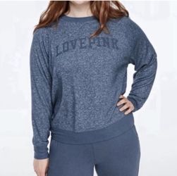 Victorias Secret PINK Sweater Top Pullover LOVE PINK