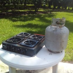 Cocina De Gas Con Tanque. Buenas Condiciones