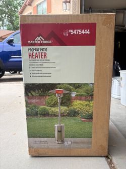 Master Forge Propane Patio Heater Stainless Steel