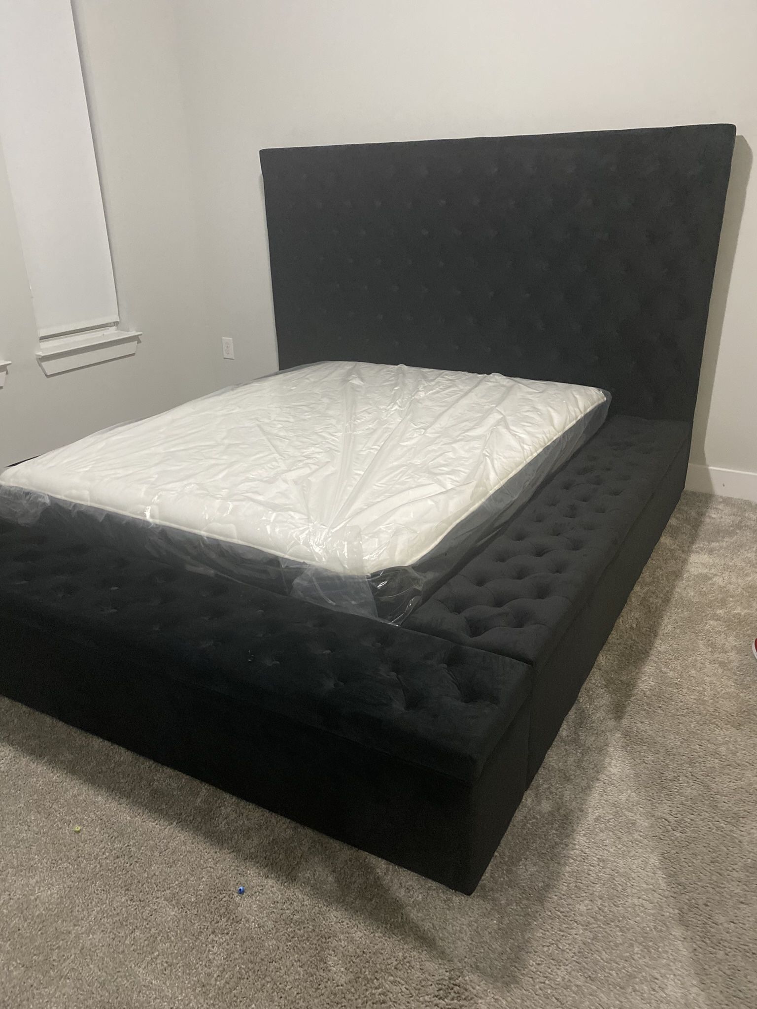 Bed Frame And Mattress 