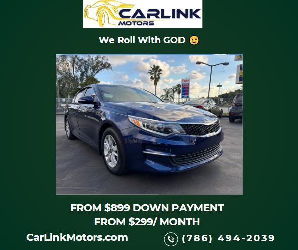 2018 KIA OPTIMA FROM $899 DOWN PAYMENT