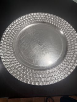 Party decorative Charger plates