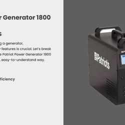 4Patriot Power Generator 1800