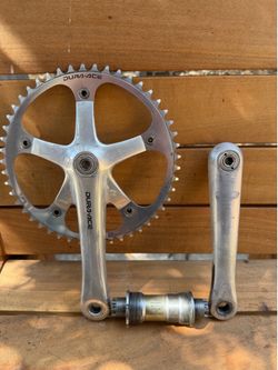 Dura ace track crank set 170 mm 49T njs