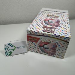 151 Booster Bundle Display (10 booster bundles) SEALED