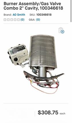 AO Smith Burner Assembly