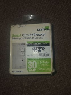 Leviton 30A 2-Pole Smart Circuit Breaker LB230-SR