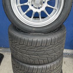 American Racing Vn 477 17x11 Polished Wheels With Toyo Extensa 315/35/17 Tires For Obs or C-10 🔥🔥