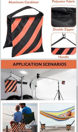 Sandbags Heavy Duty Weight Bags for Light Stand Tripod Backdrop