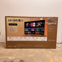 50 “ LG Smart 4K LED HDR TV