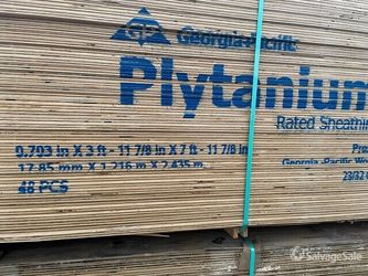 23/32 Plywood