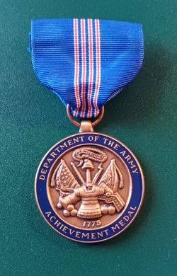 Fullsize official issue US Department of The Army CIVILIAN SERVICE Medal
