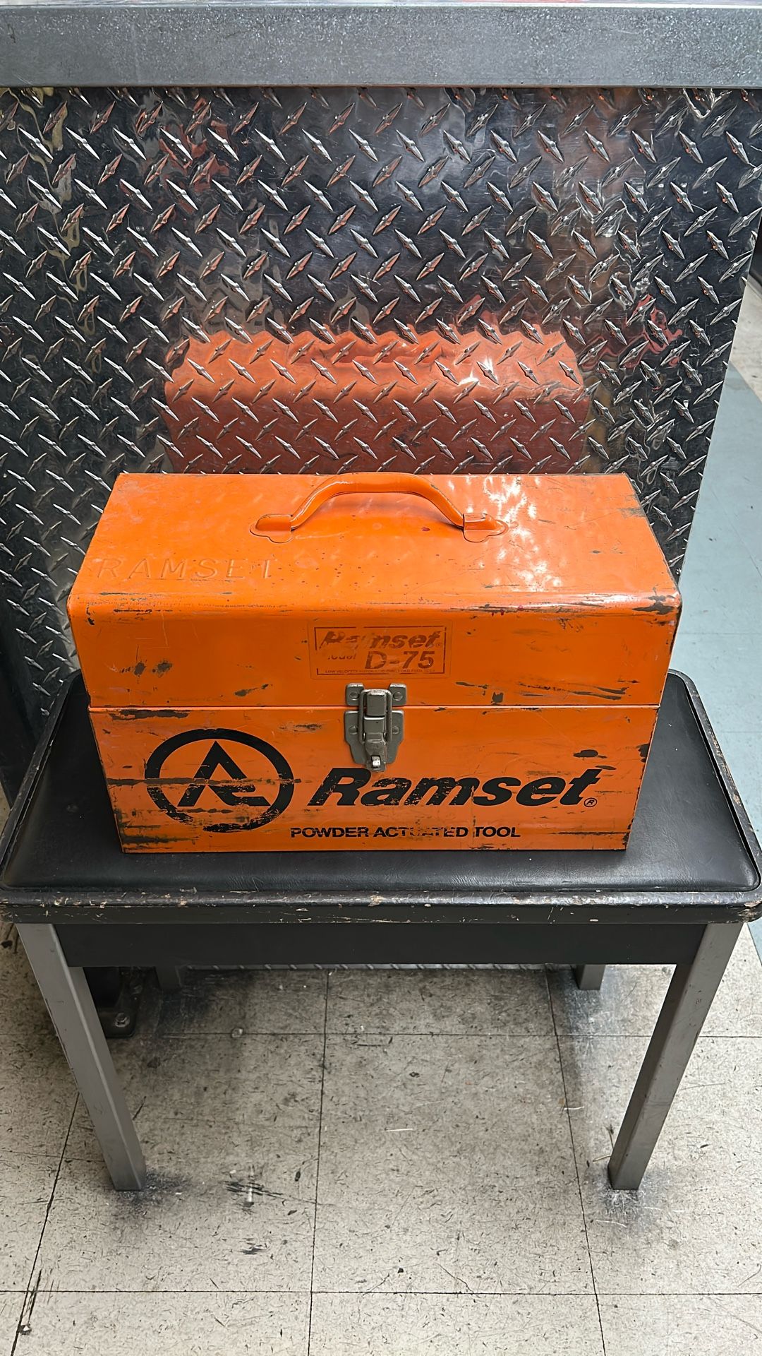 Metal Tool Box Toolbox with Removable Tray