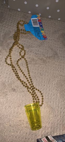 Shot glass necklaces