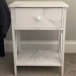 Marble Nightstands X 2